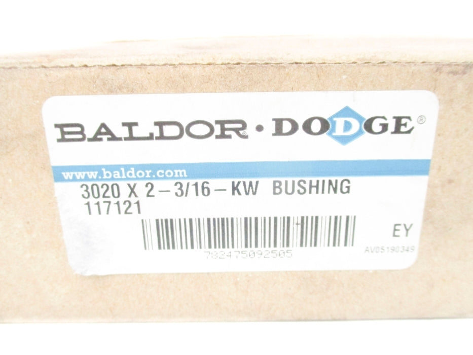 BALDOR DODGE 117121 3020X2-3/16-KW NSMP
