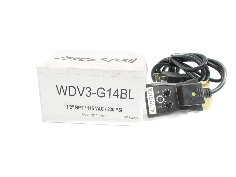 PARKER WDV3-G14BL 115VAC 230PSI NSMP