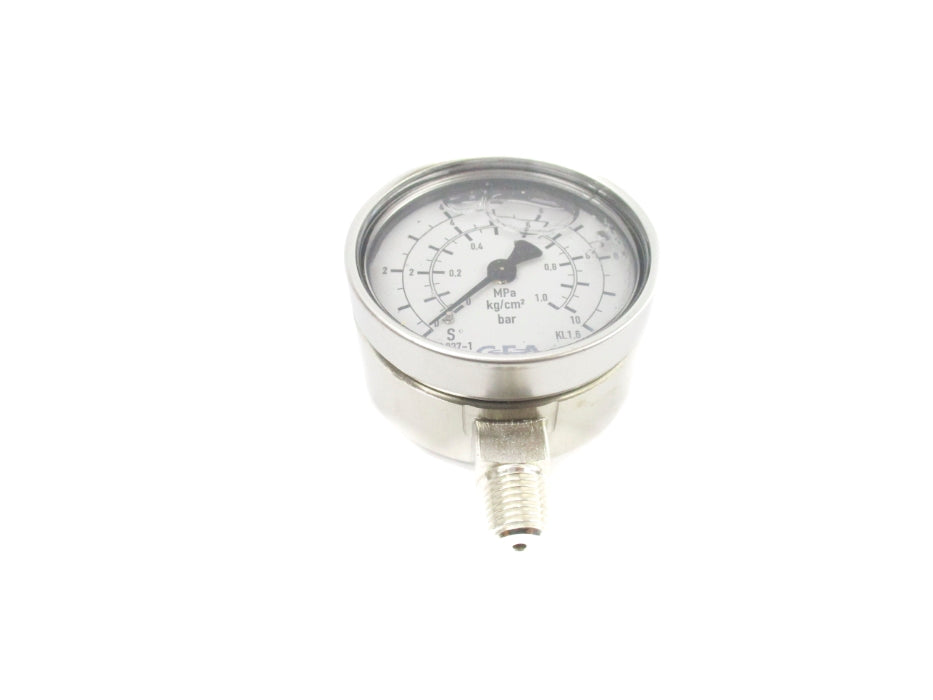 GEA 0001-0304-600 EN837-1 0-10PSI NSNP