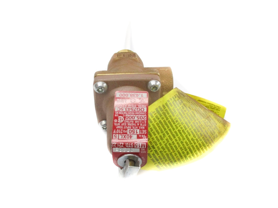 WATTS 3/4-40XL-150210 0156731 150PSI NSMP