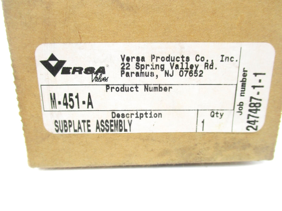 VERSA M-451-A NSMP