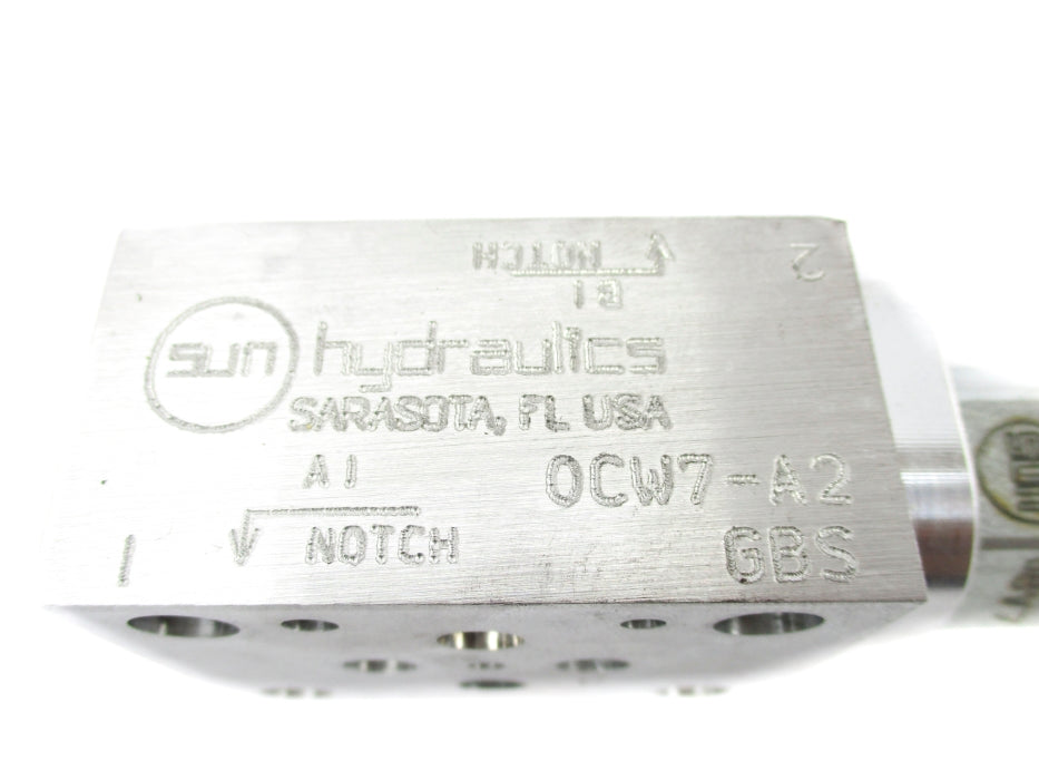 SUN HYDRAULICS OCW7-A2 UNMP