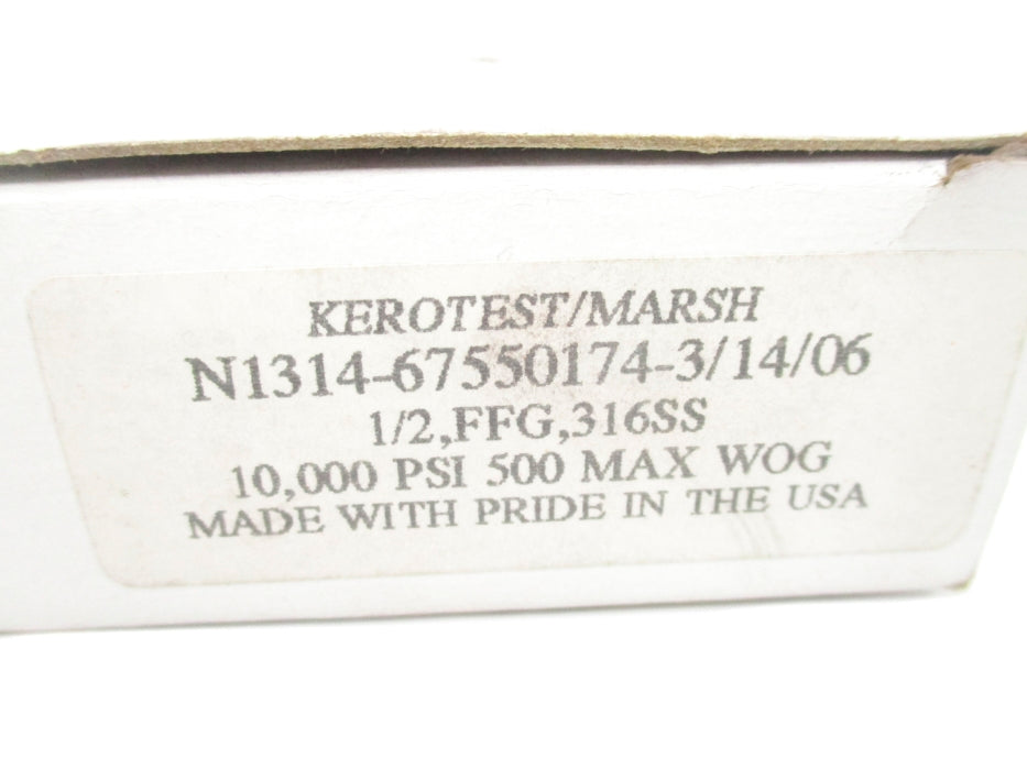 MARSH N1314-67550174 10000PSI NSMP