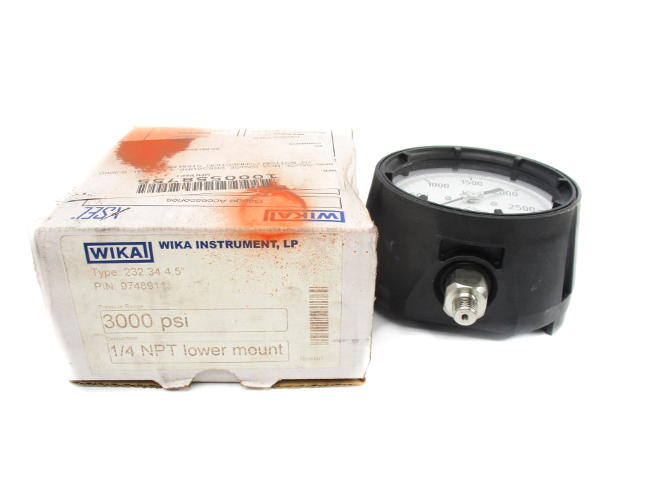 WIKA 232.344.5 9748911 3000PSI NSMP