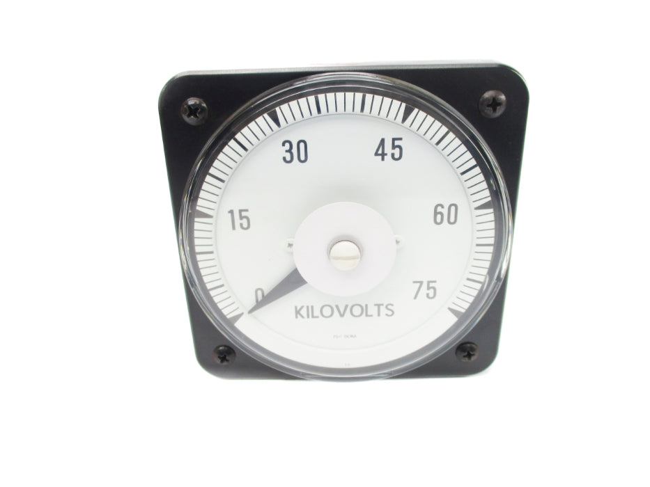RAM METER DB40/1DCMA/75KV 0-75PSI NSMP