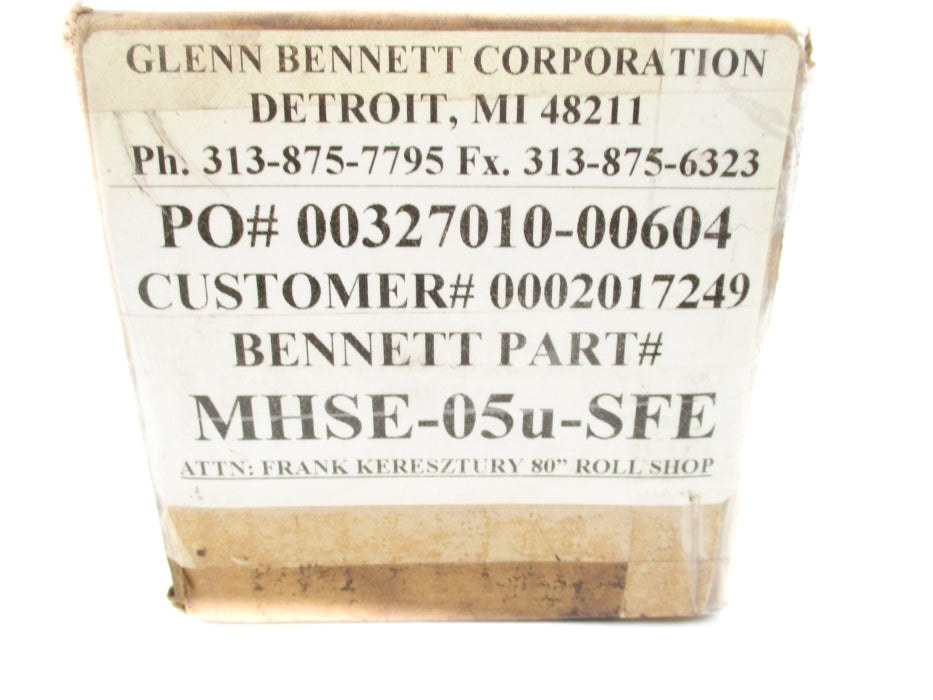 GLENN BENNETT MHSE-05U-SFE NSMP