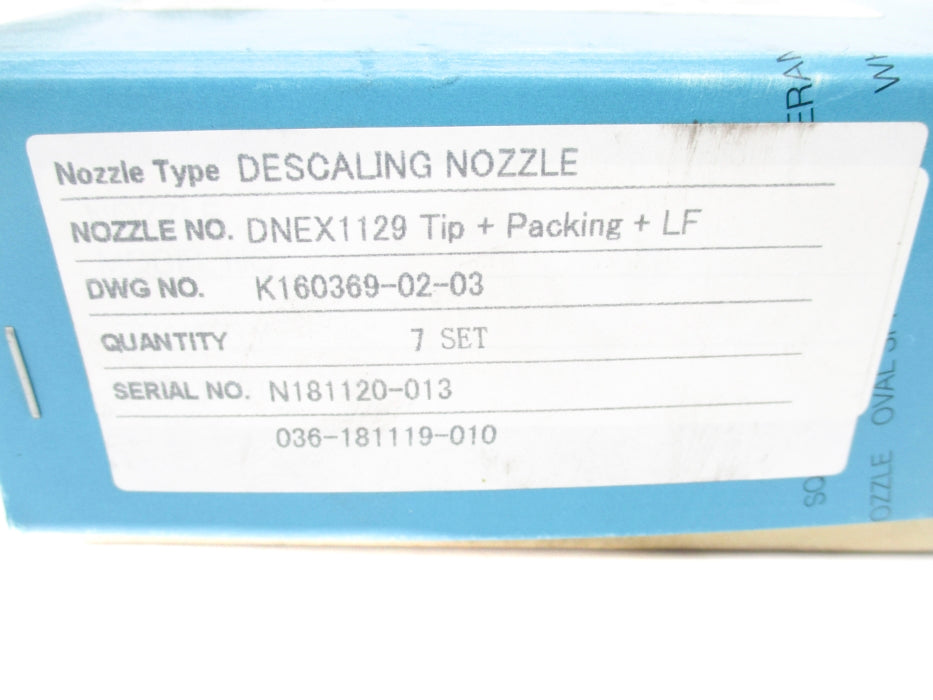 EVERLOY DNEX1129 (PKG OF 7) NSMP