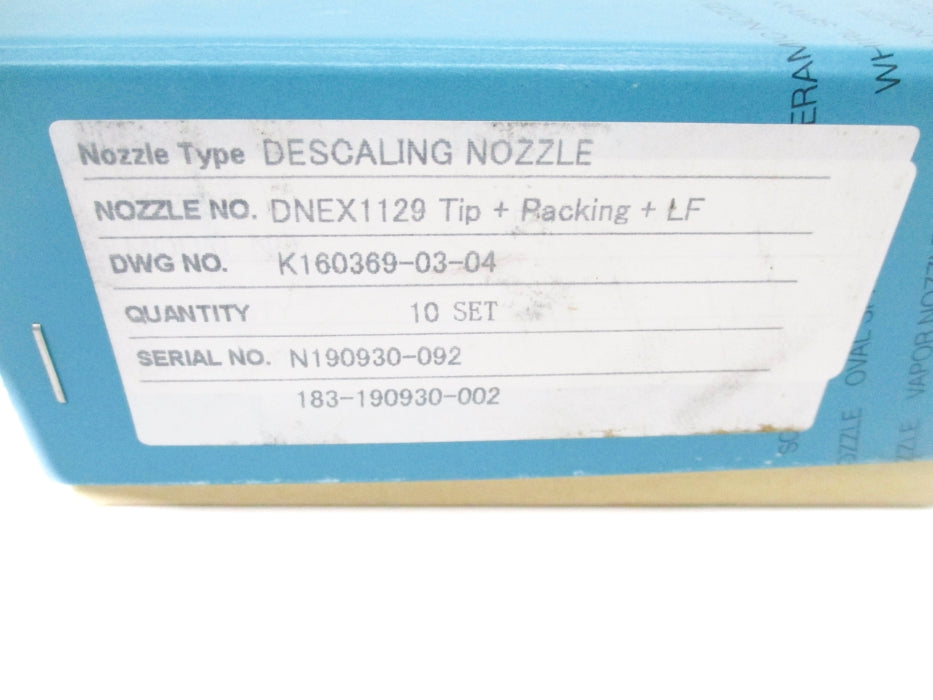 EVERLOY DNEX1129 (PKG OF 10) NSMP