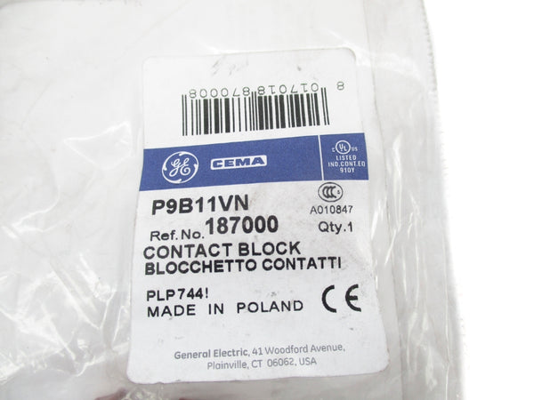 GENERAL ELECTRIC P9B11VN NSMP