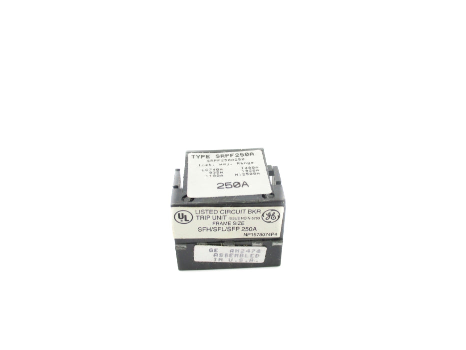 GENERAL ELECTRIC SRPF250A250 NSMP
