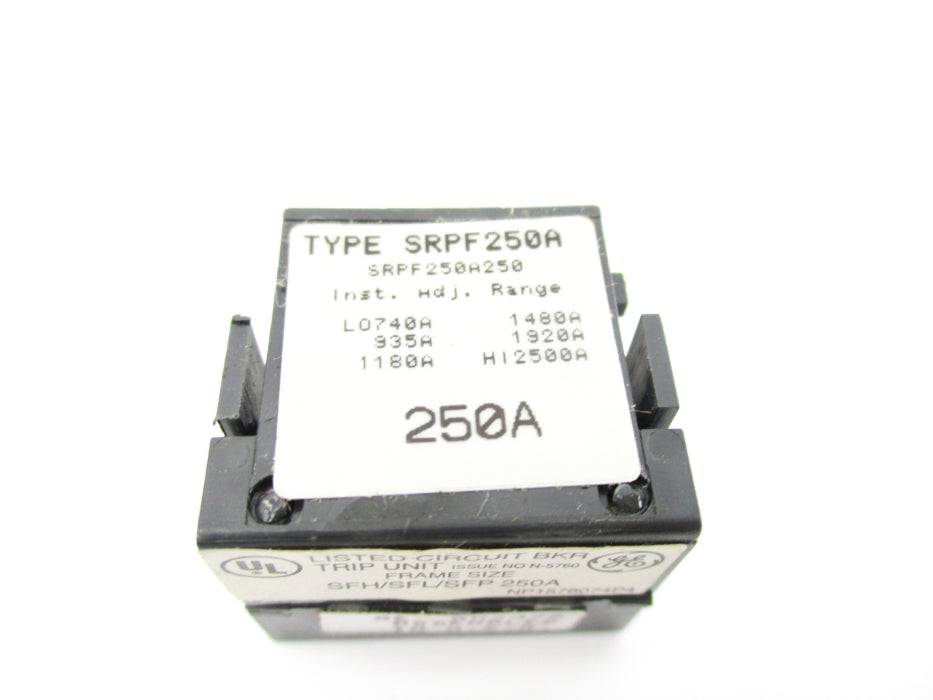 GENERAL ELECTRIC SRPF250A250 NSMP