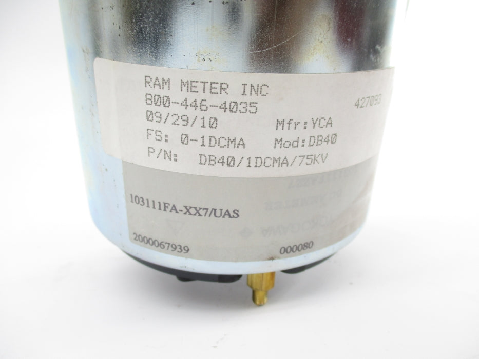 RAM METER DB40/1DCMA/75KV NSNP