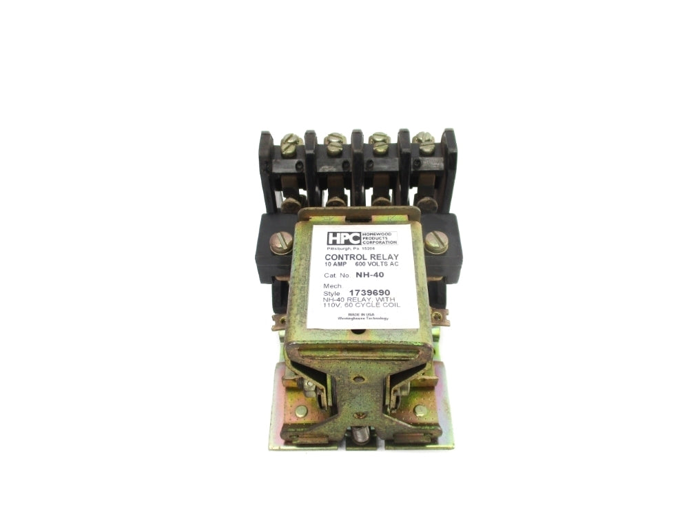 HPC NH-40 1739690 110VAC 10A NSMP
