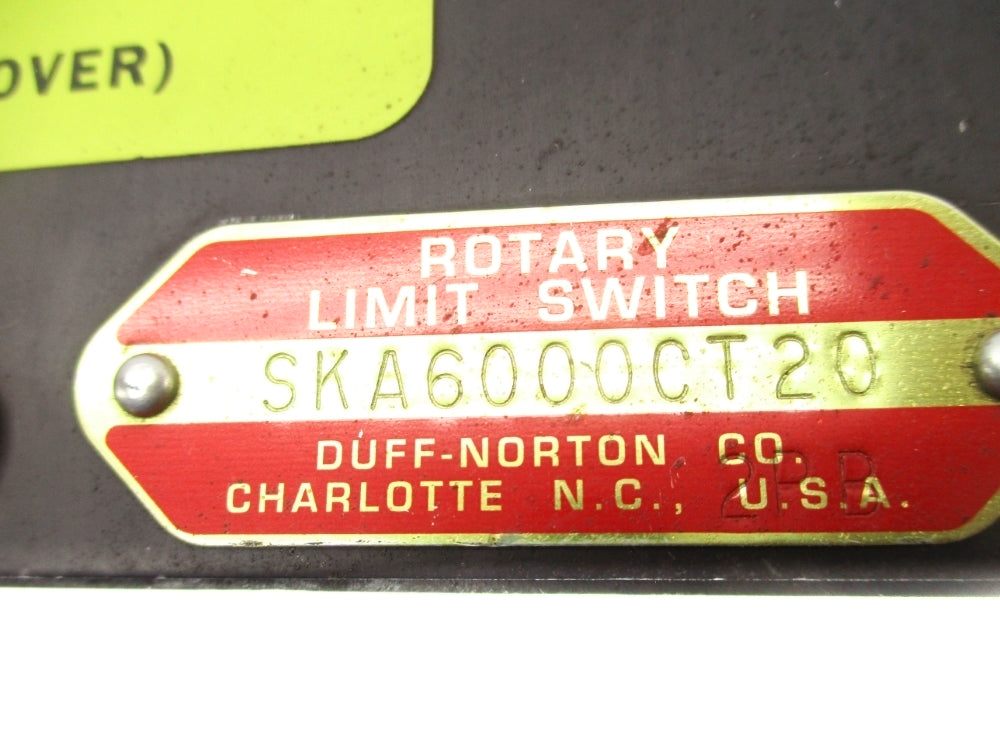 DUFF-NORTON SKA6000CT20 NSNP