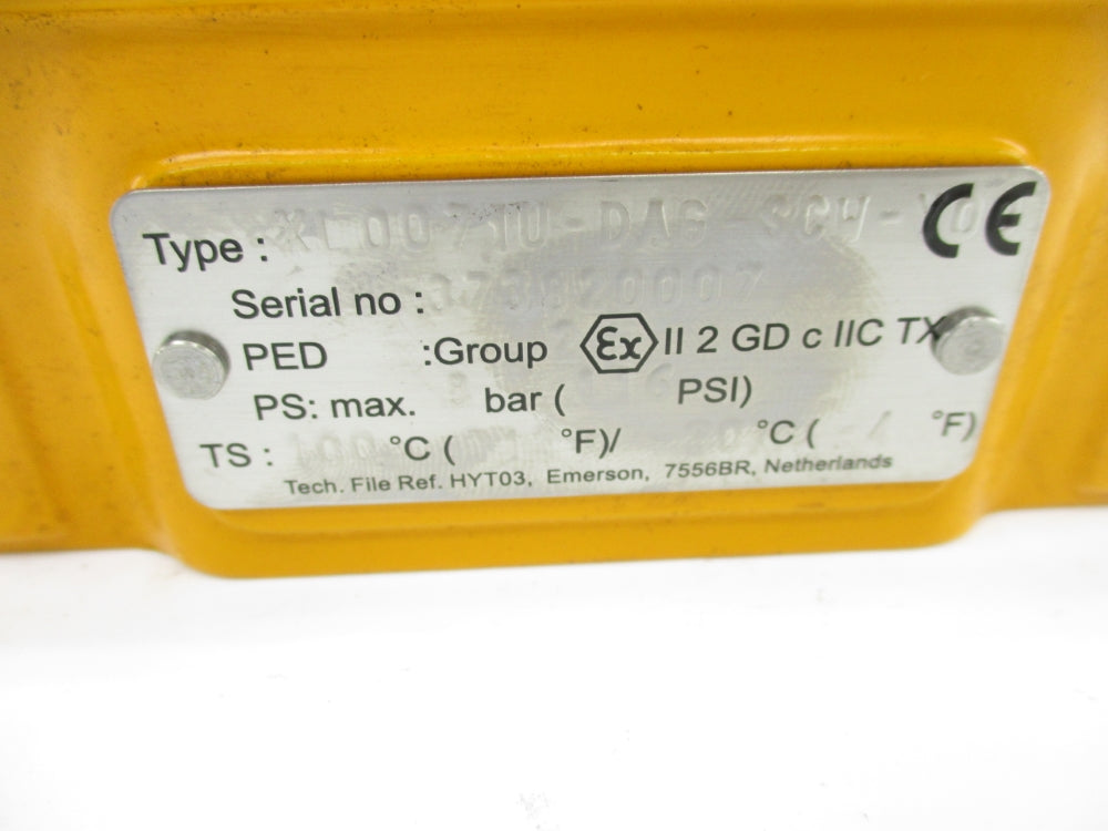 HYTORK XL0071U-DAG-SCW-Y00 116PSI UNMP