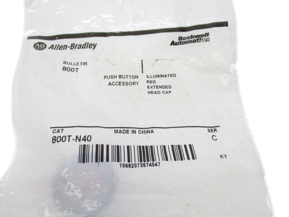 ALLEN BRADLEY 800T-N40 SER. C NSMP