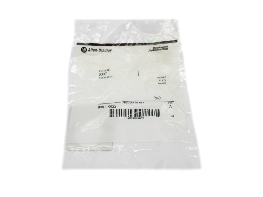 ALLEN BRADLEY 800T-X622 SER. A NSMP