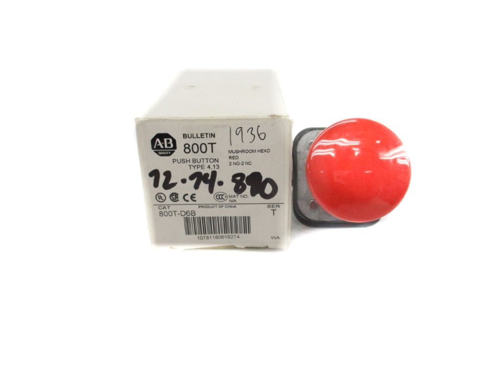 INDUSTRIAL SPARE PART 800T-D6B SER. T (AS PICTURED) (WH) NSMP