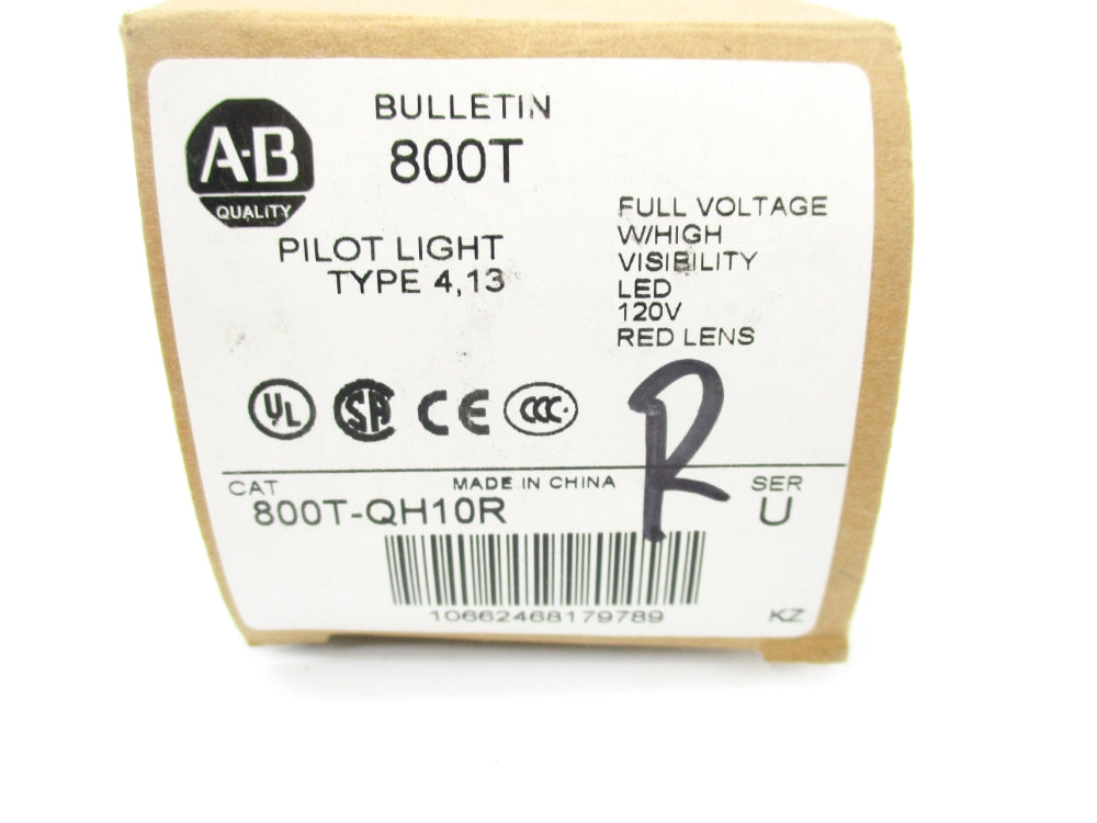 INDUSTRIAL SPARE PART 800T-QH10R SER. U (BR/WH) NSMP