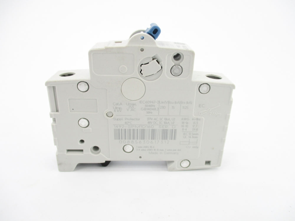 ALLEN BRADLEY 1492-SPM1D160 SER. D NSNP