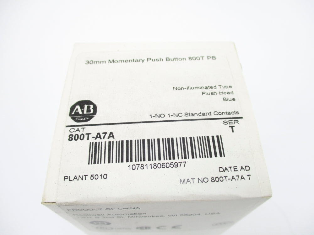 INDUSTRIAL SPARE PART 800T-A7A SER. T (WH) NSFS