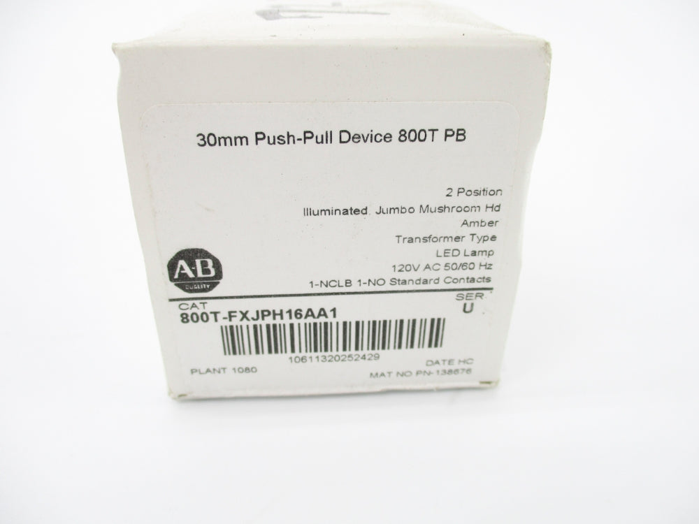 INDUSTRIAL SPARE PART 800T-FXJPH16AA1 SER. U (WH) NSMP