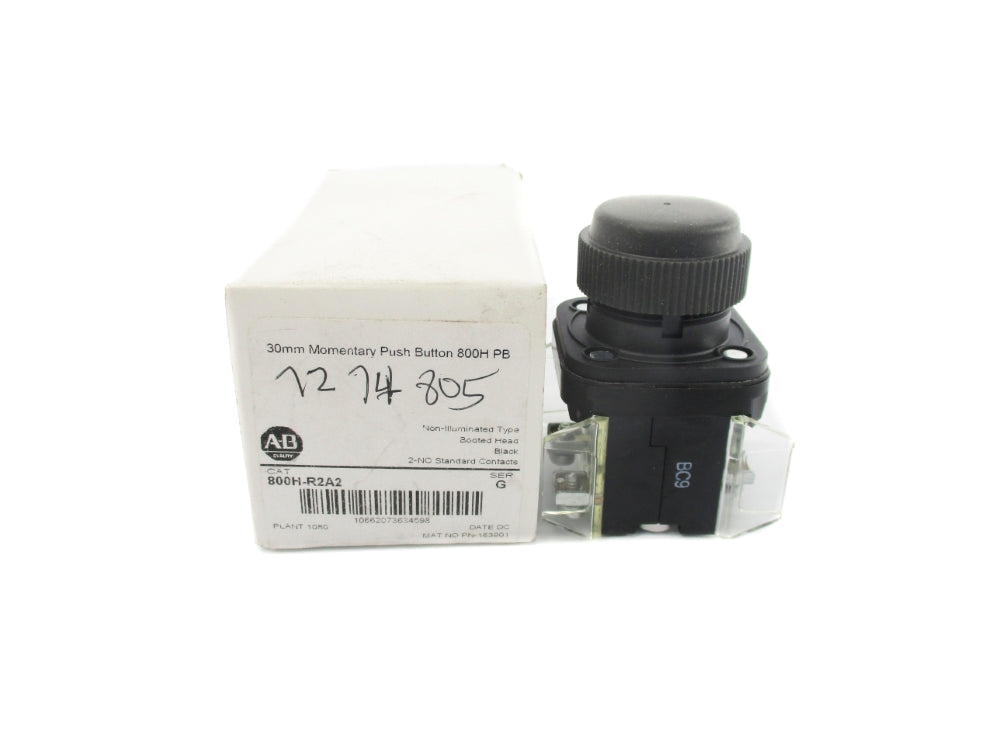 ALLEN BRADLEY 800H-R2A2 SER. G (WH) NSMP