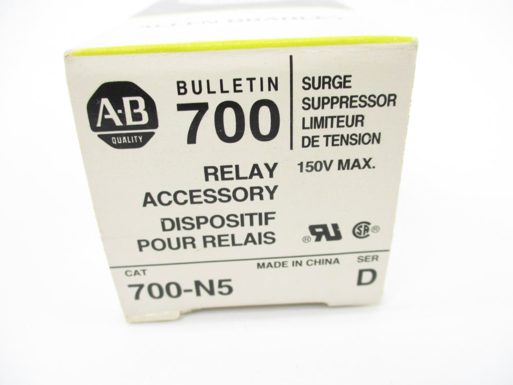 INDUSTRIAL SPARE PART 700-N5 SER. D 150VAC (BK/YL) NSMP
