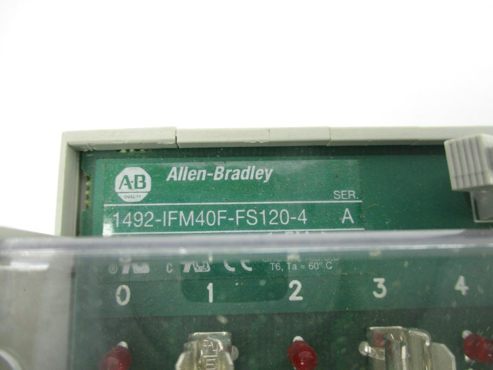 ALLEN BRADLEY 1492-IFM40F-FS120-4 SER. A NSNP