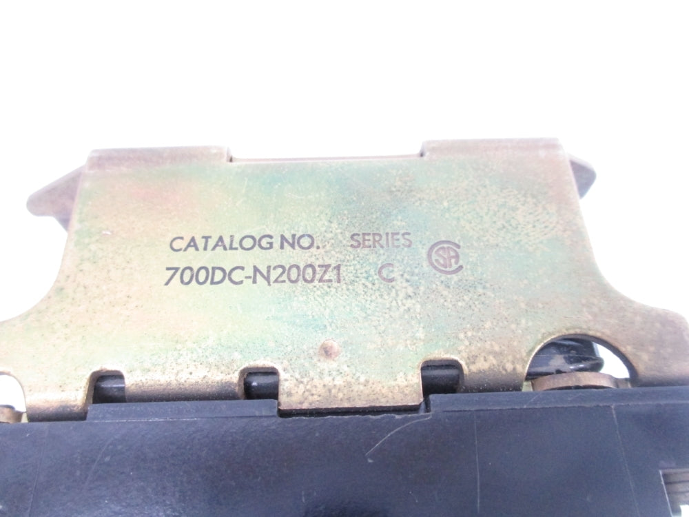 INDUSTRIAL SPARE PART 700DC-N200Z1 SER. C 115/125VDC .55-1.1A UNMP