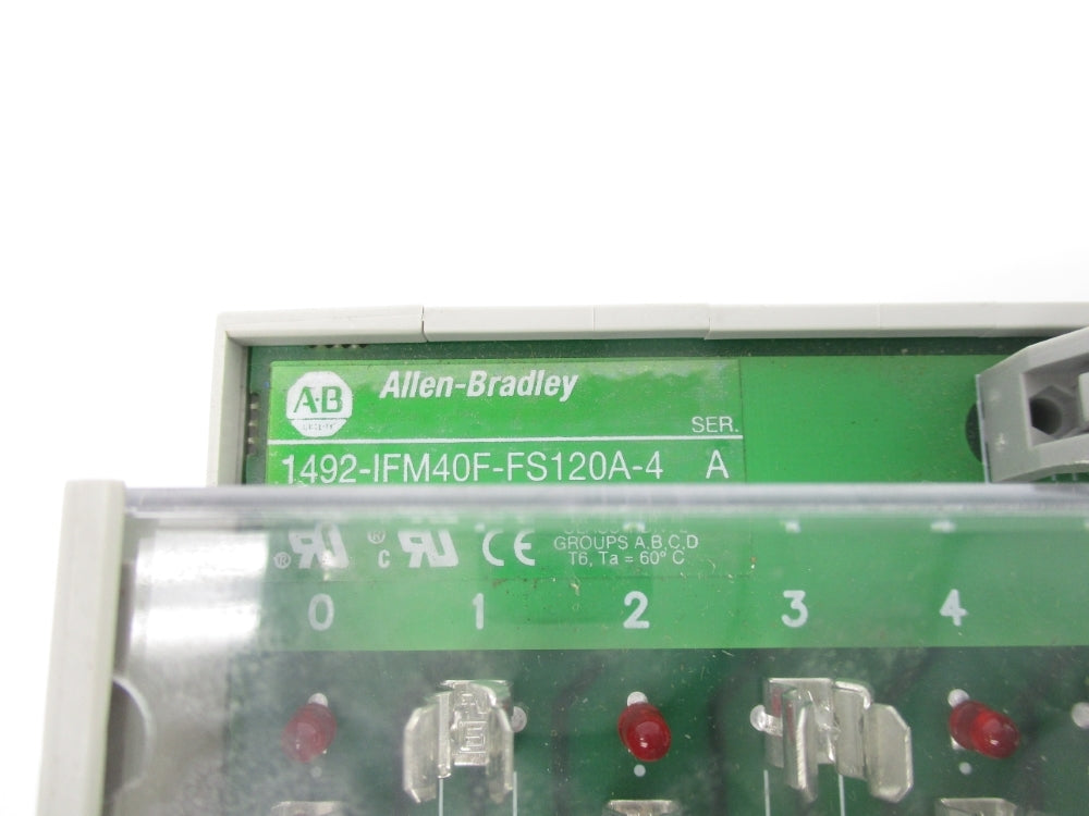 ALLEN BRADLEY 1492-IFM40F-FS120A-4 SER. A NSNP