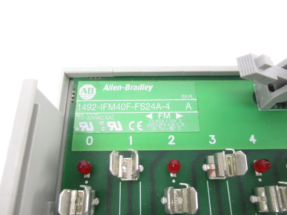 ALLEN BRADLEY 1492-IFM40F-FS24A-4 SER. A (AS PICTURED) NSNP