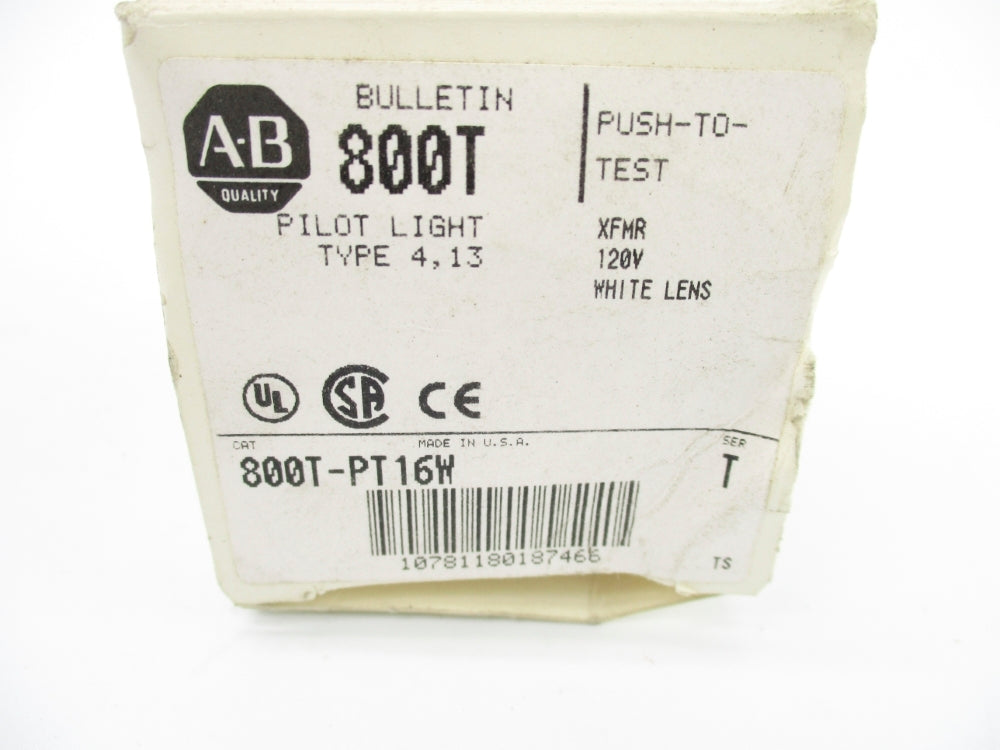 INDUSTRIAL SPARE PART 800T-PT16W SER. T 120V (GY/BL) NSMP