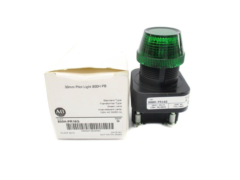 ALLEN BRADLEY 800H-PR16G SER. G (WH) NSMP