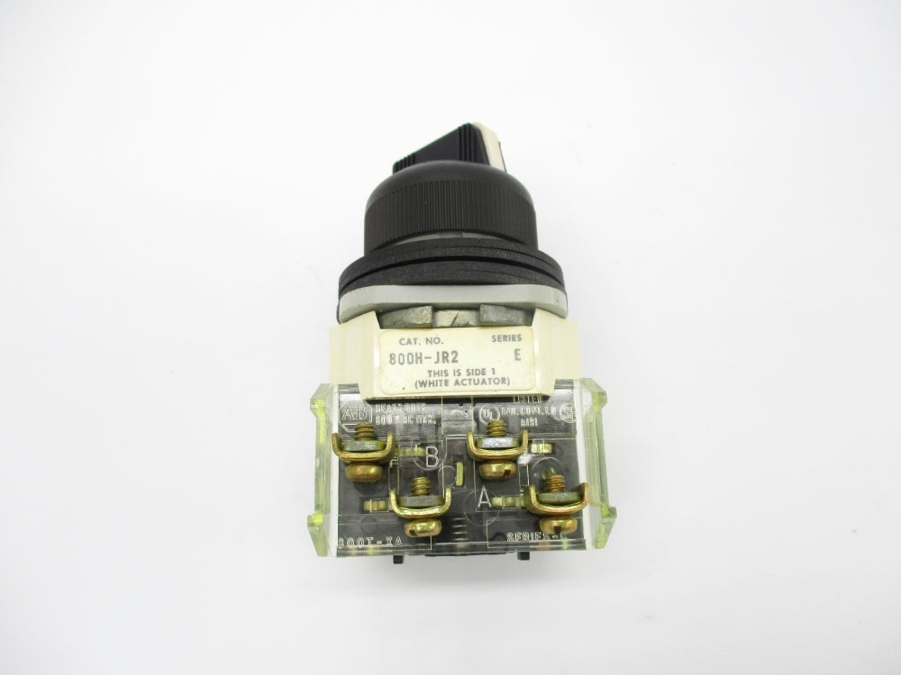 ALLEN BRADLEY 800H-JR2A SER. E (BK/YL) NSMP
