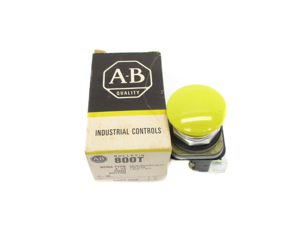 ALLEN BRADLEY 800T-D9A SER. T (BK/YL) NSMP
