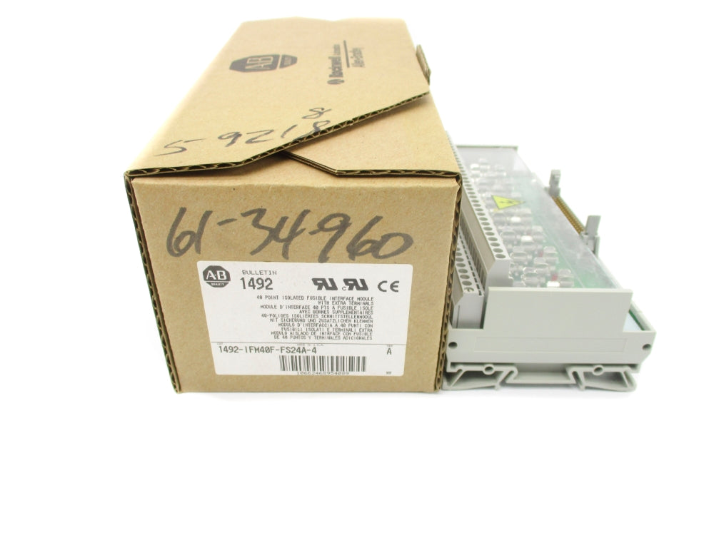 ALLEN BRADLEY 1492-IFM40F-FS24A-4 SER. A NSMP