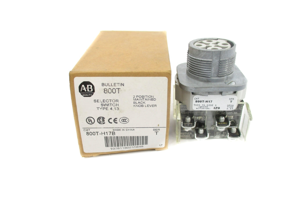 INDUSTRIAL SPARE PART 800T-H17B SER. T (AS PICTURED) (BR/WH) NSMP