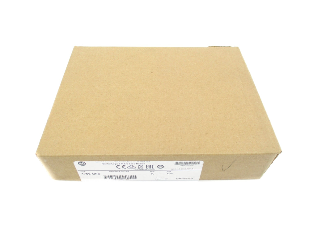ALLEN BRADLEY 1756-OF8 SER. A F/W 1.005 DATE: 2016 NSFS