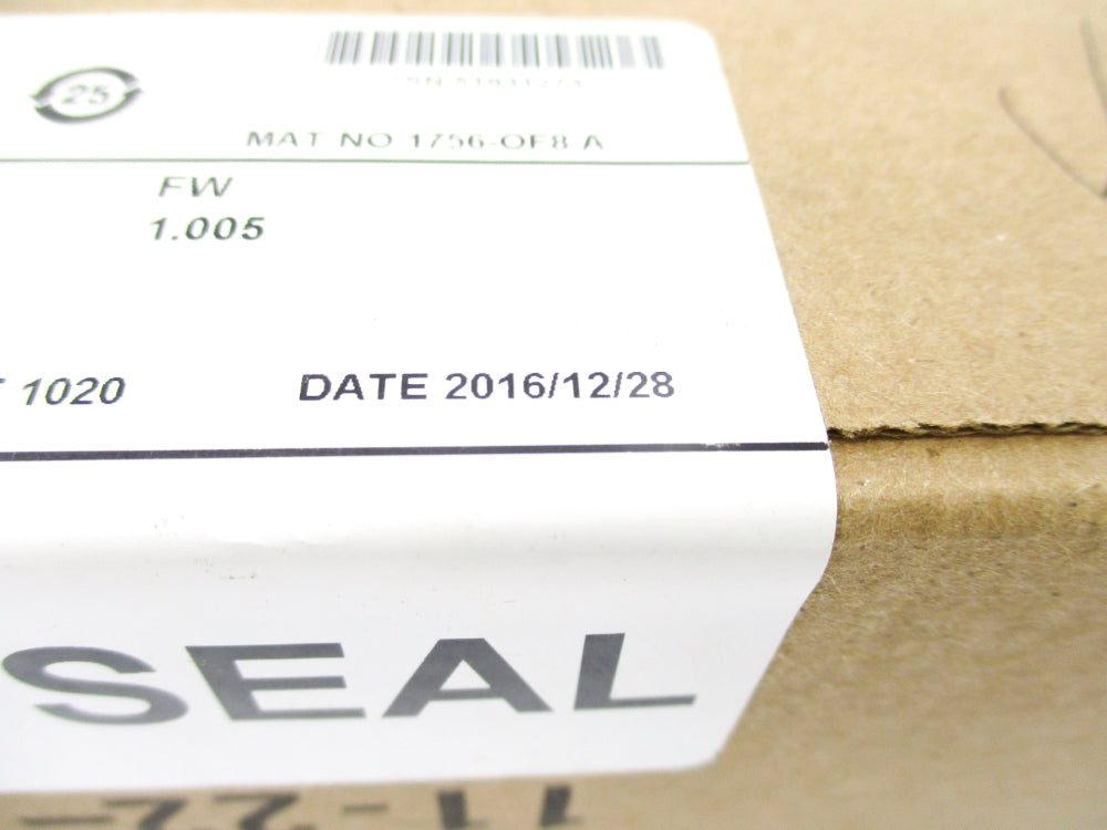 ALLEN BRADLEY 1756-OF8 SER. A F/W 1.005 DATE: 2016 NSFS