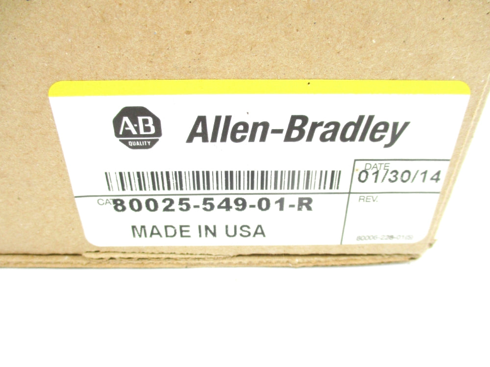 INDUSTRIAL SPARE PART 80025-549-01-R DATE: 2014 (BR/YL) NSFS