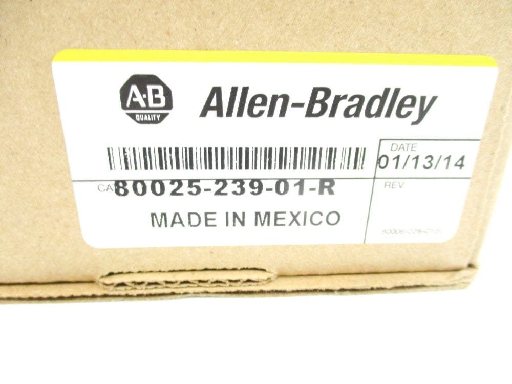 INDUSTRIAL SPARE PART 80025-239-01-R DATE: 2014 (BR/YL) NSFS
