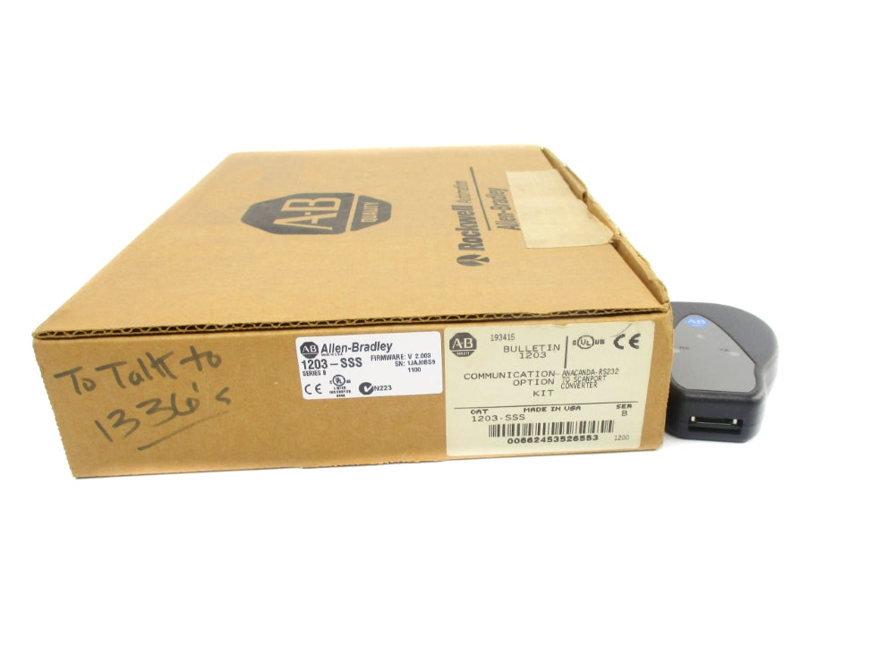 ALLEN BRADLEY 1203-SSS SER. B F/W V2.003 NSMP