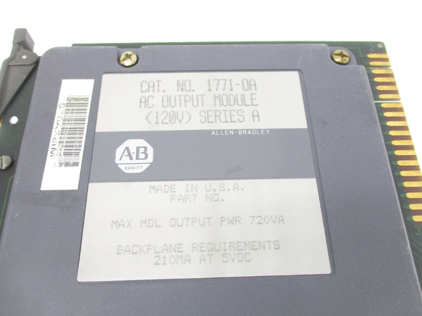 ALLEN BRADLEY 1771-OA SER. A UNMP
