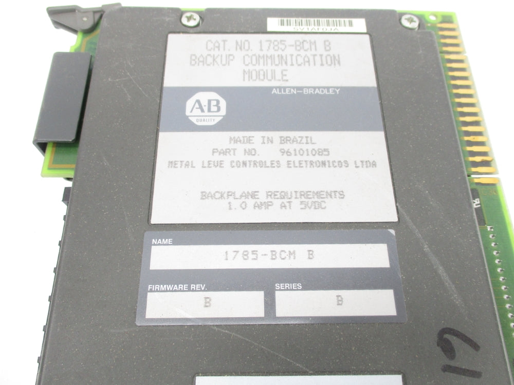 ALLEN BRADLEY 1785-BCM SER. B F/W B UNMP