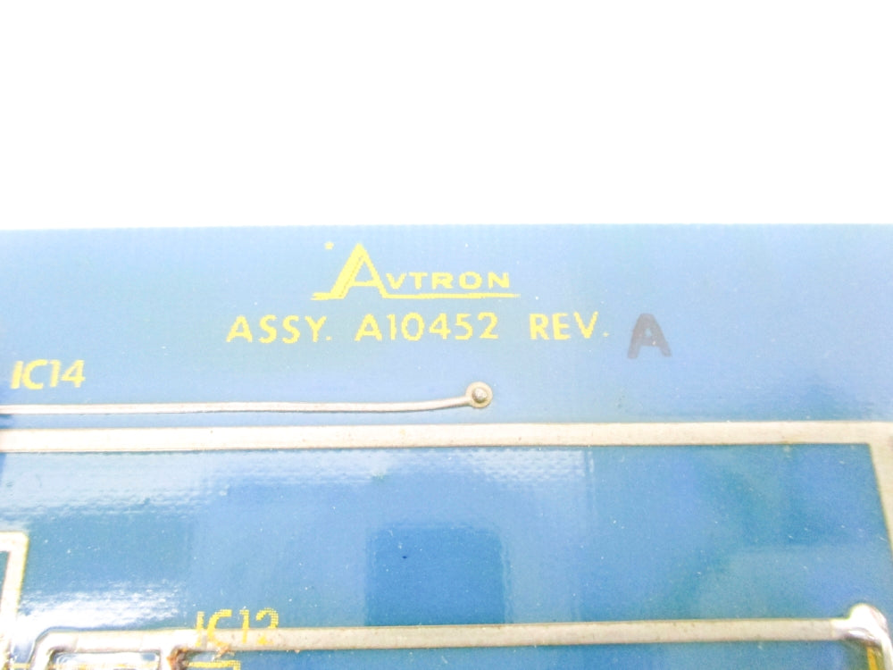 AVTRON A10452 REV. A UNMP