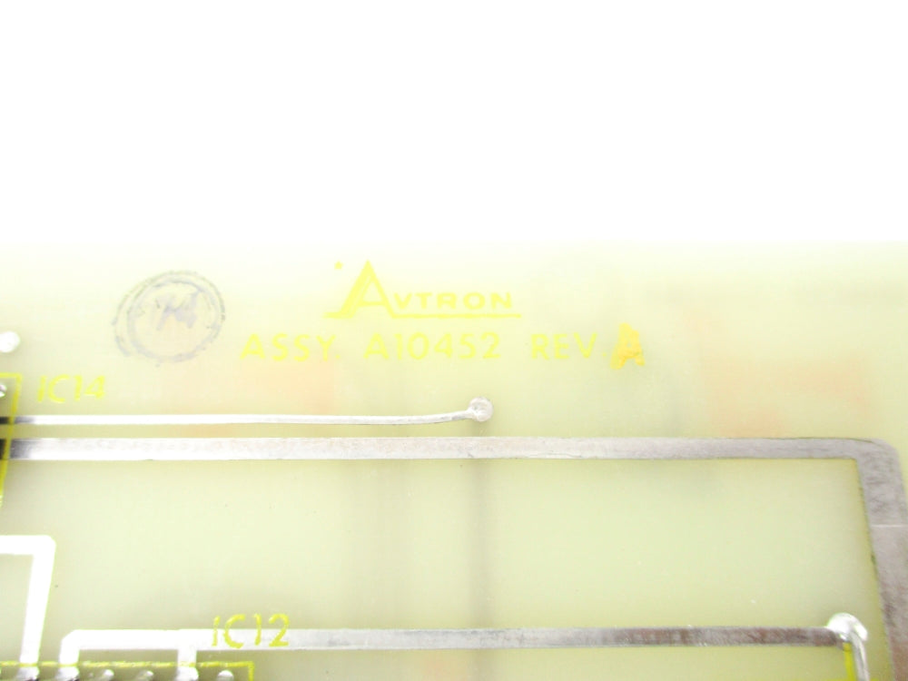 AVTRON A10452 REV. A UNMP