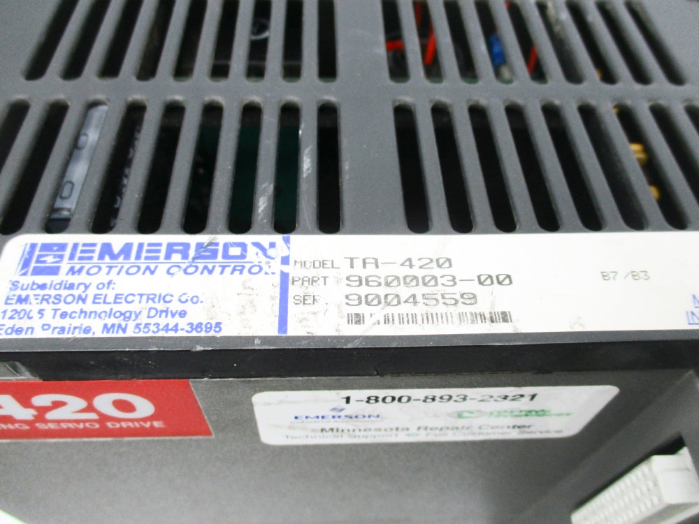 EMERSON TA-420 96003-00 UNMP