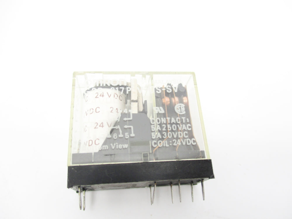 OMRON G2R-217P-V-US-SV 24VDC 5A NSNP
