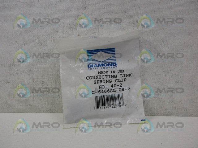 DIAMOND C-6466CL-08-P SPRING CLIP CONNECTOR  *NEW IN FACTORY BAG*